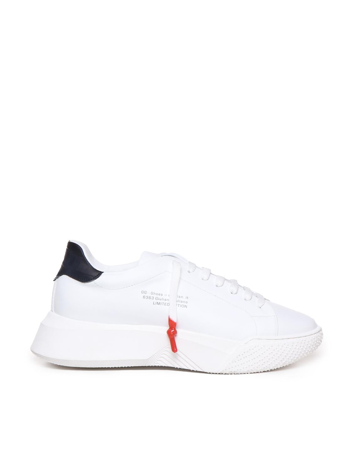 Sneakers Nemesis in nappa NEMESIS 2 NAPPA/COCCOBIANCO/NERO GIULIANO GALIANO 