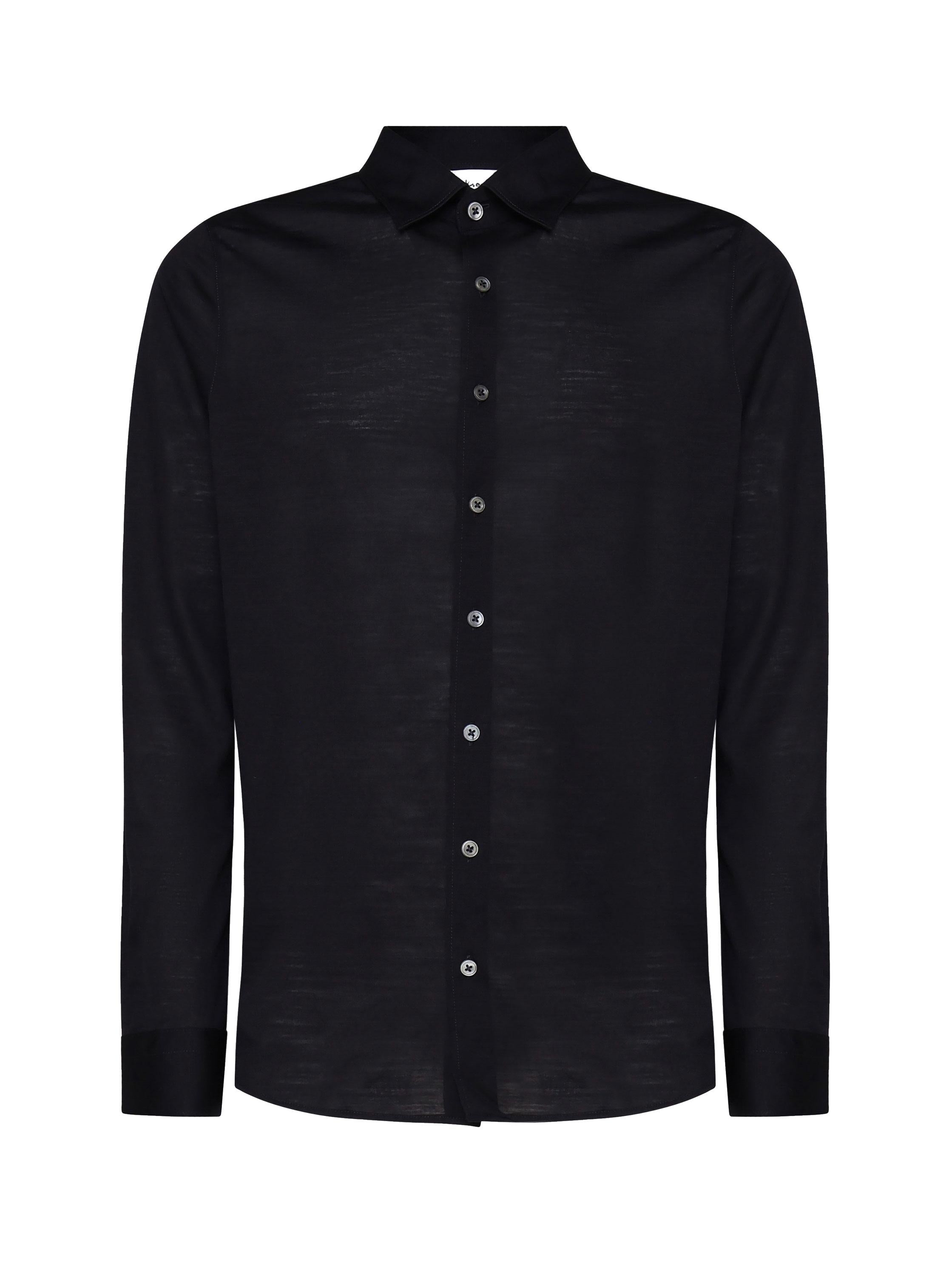 Polo camicia in lana vergine 68001 60122598 GALIANO 