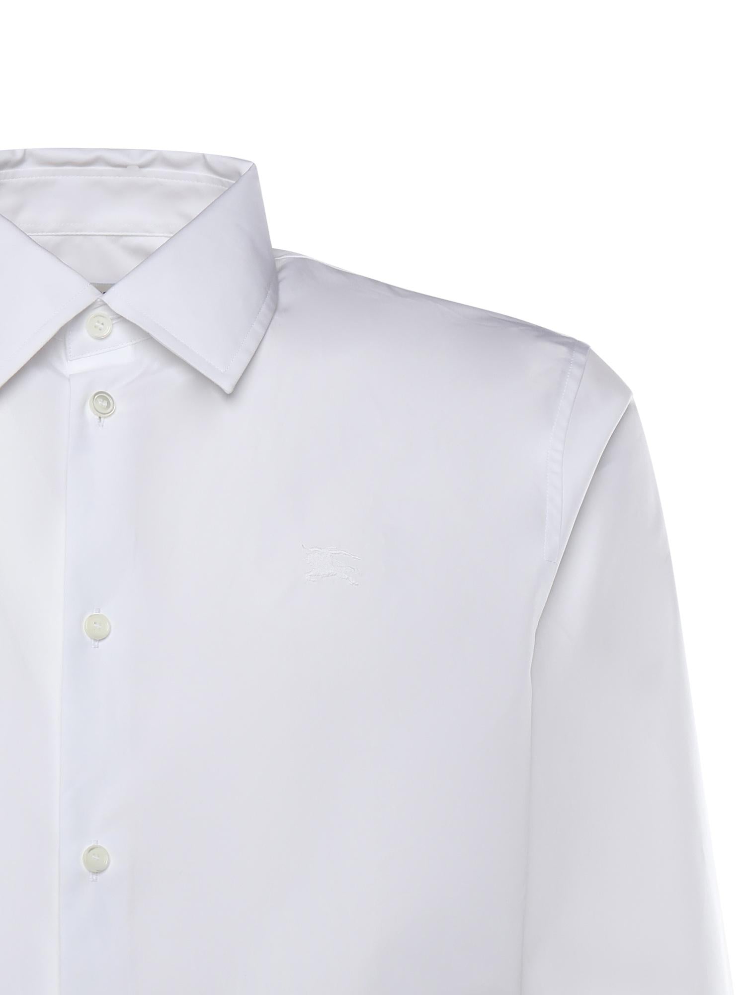 Camicia in popeline di cotone 8122007 A1462 BURBERRY 