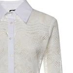Camicia in tulle e pizzo 106600 A381Z05 PINKO 