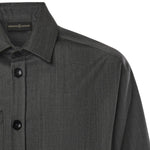 Camicia Tobhias in lana TOBHIAS GRIGIO GIULIANO GALIANO 