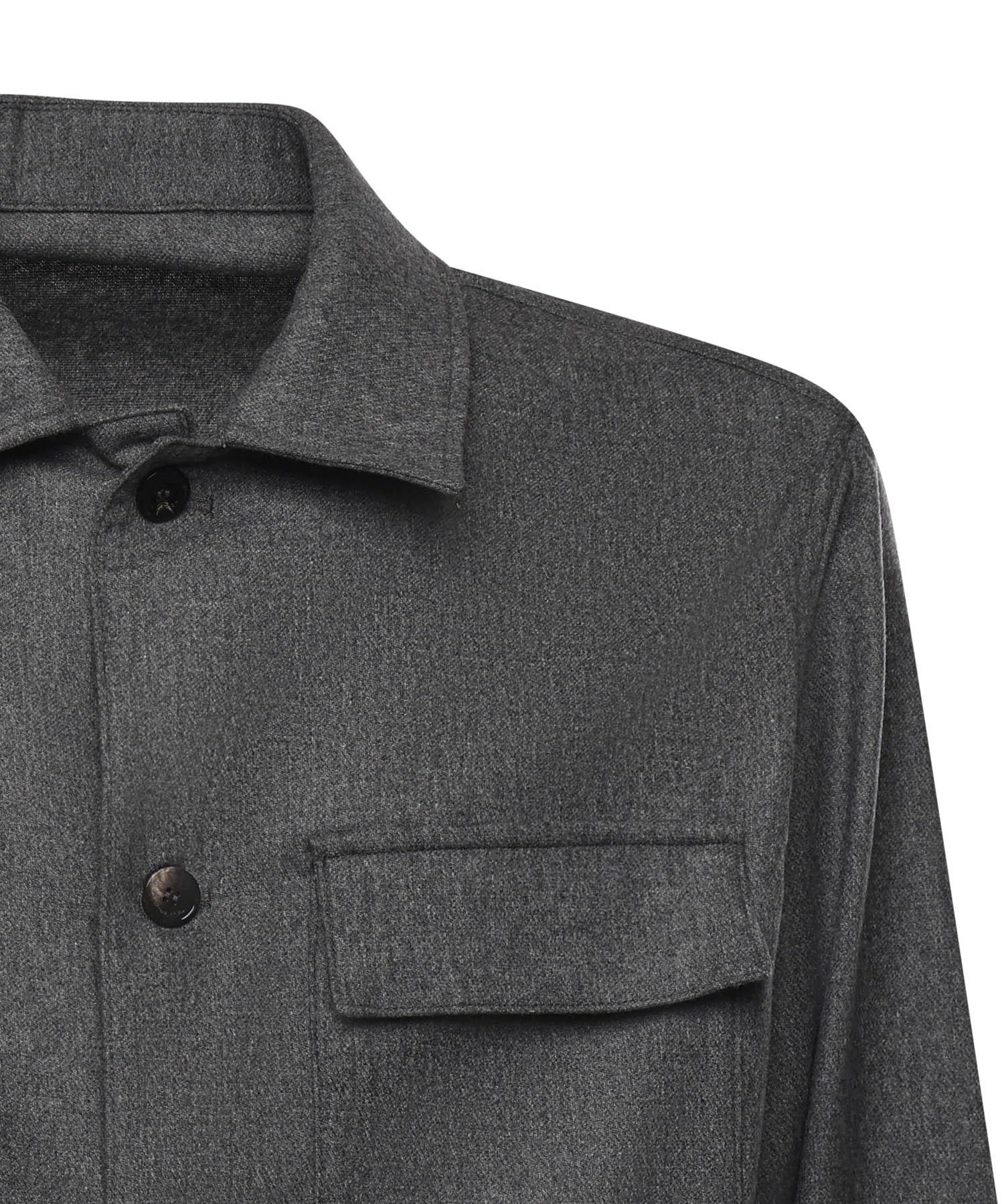 Camicia in lana MCJSP3597F25 003 MICHAEL COAL 