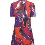 Abito in stampa orchidee 5URG15 5U738017 PUCCI 