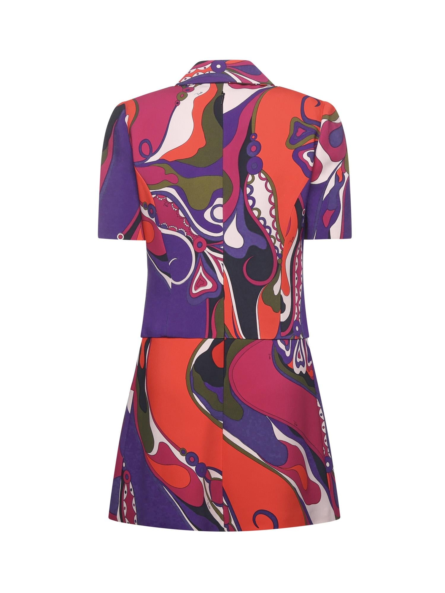 Abito in stampa orchidee 5URG15 5U738017 PUCCI 