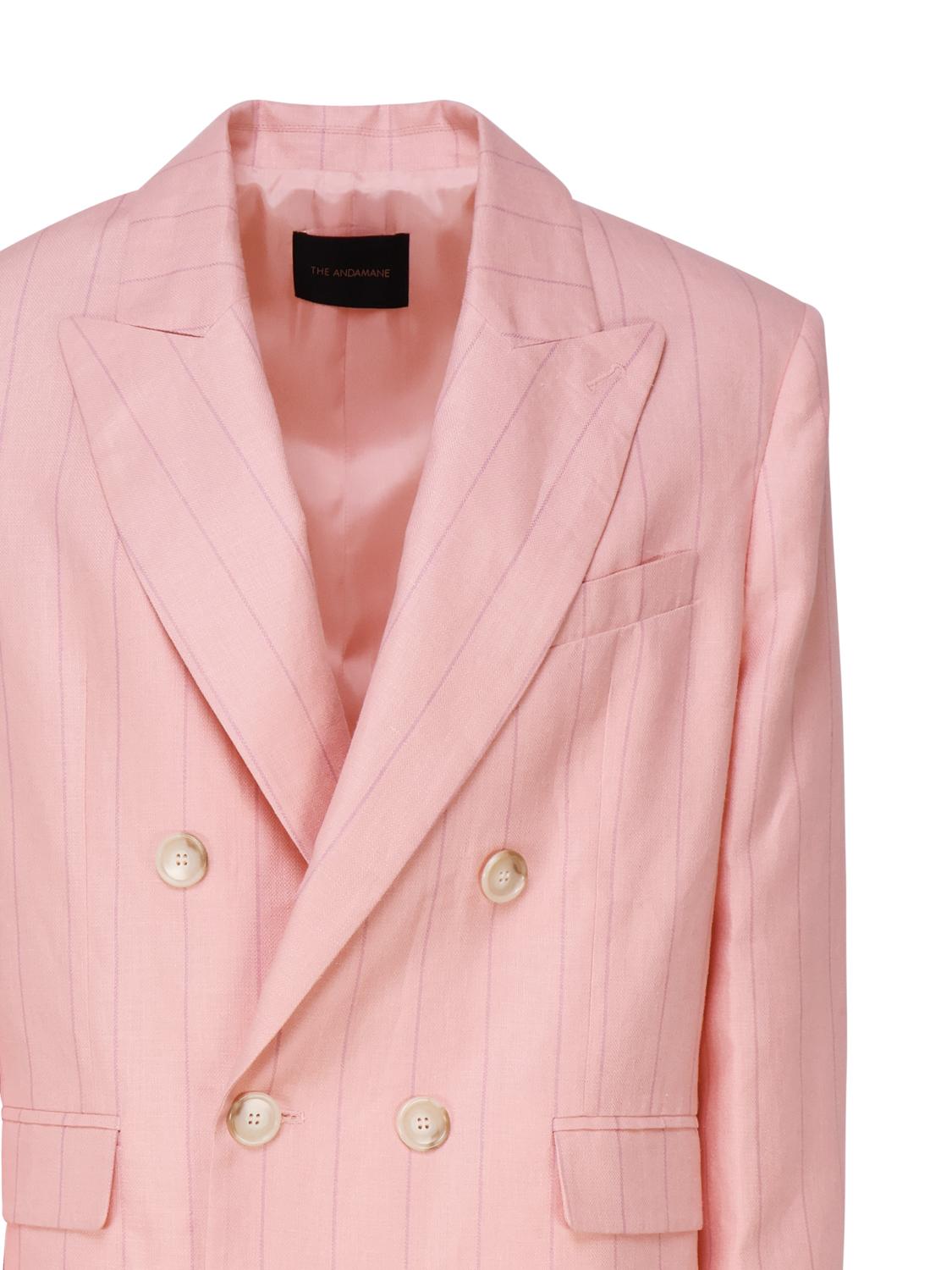Pixie blazer doppiopetto TM153007B TNL010PINK THE ANDAMANE 