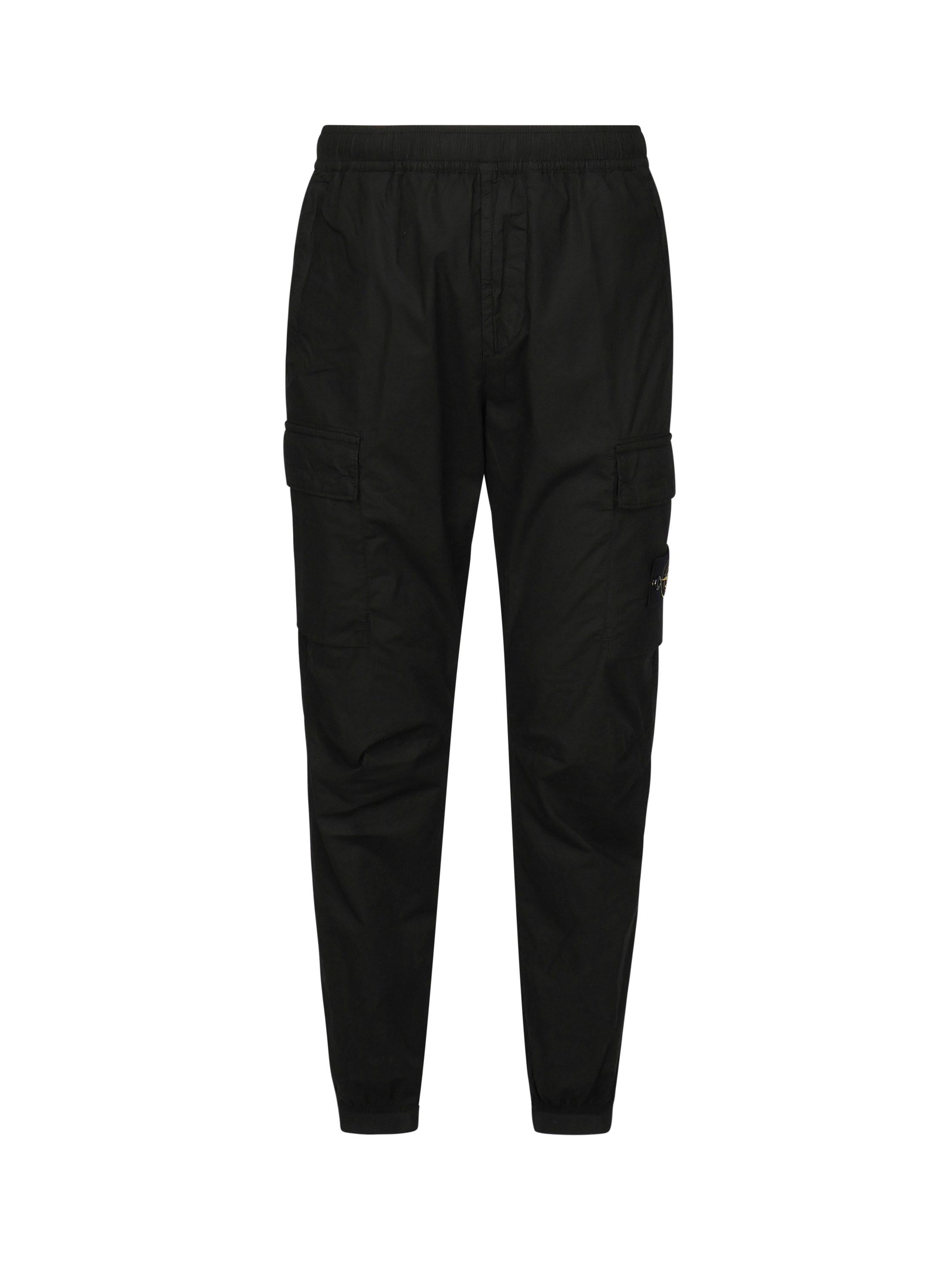 Pantaloni cargo in tela di cotone K1S153100031 S0003V0029 STONE ISLAND 