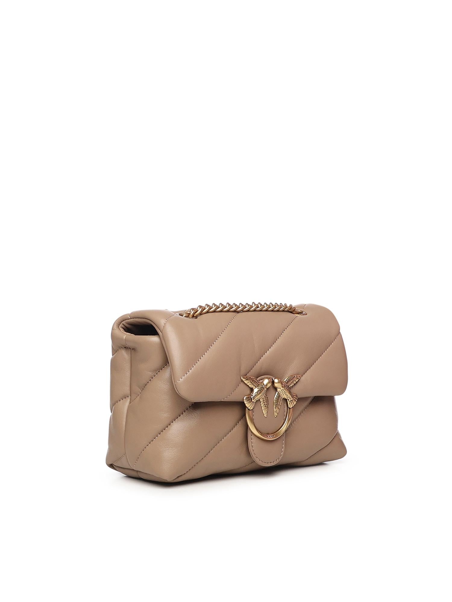 Borsa a tracolla piccola Love Bag Puff 100039 A0F2D01Q PINKO 