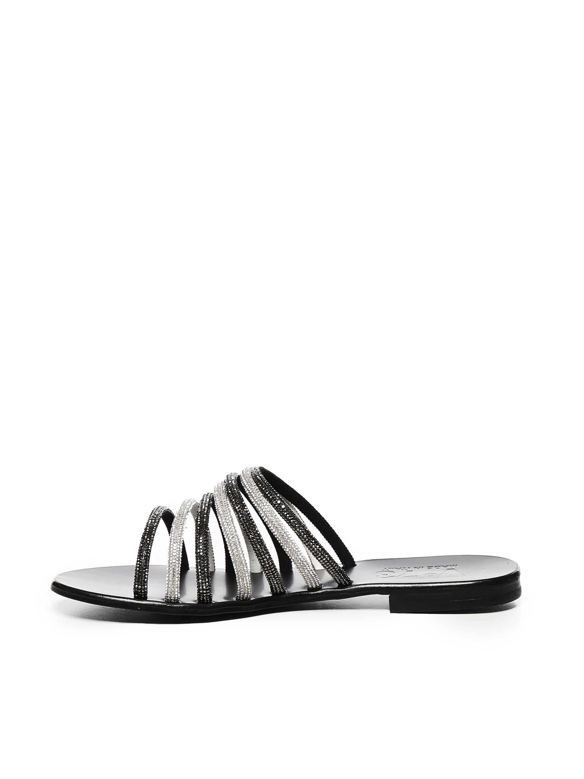 Sandali Fredy con strass 73SC8V502STR FREDYNERO V° 73 