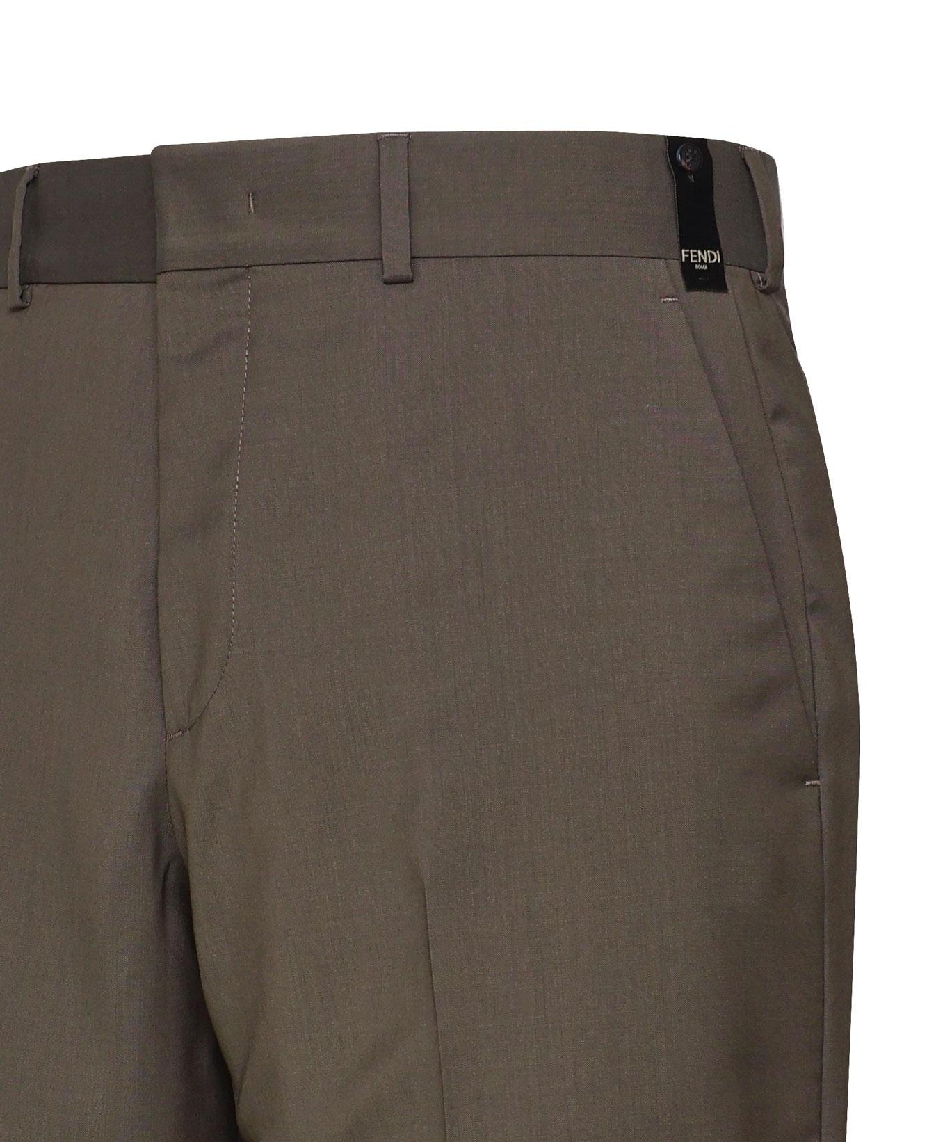 Pantaloni in nylon micro ripstop FB0961 ASCHF03NT FENDI 