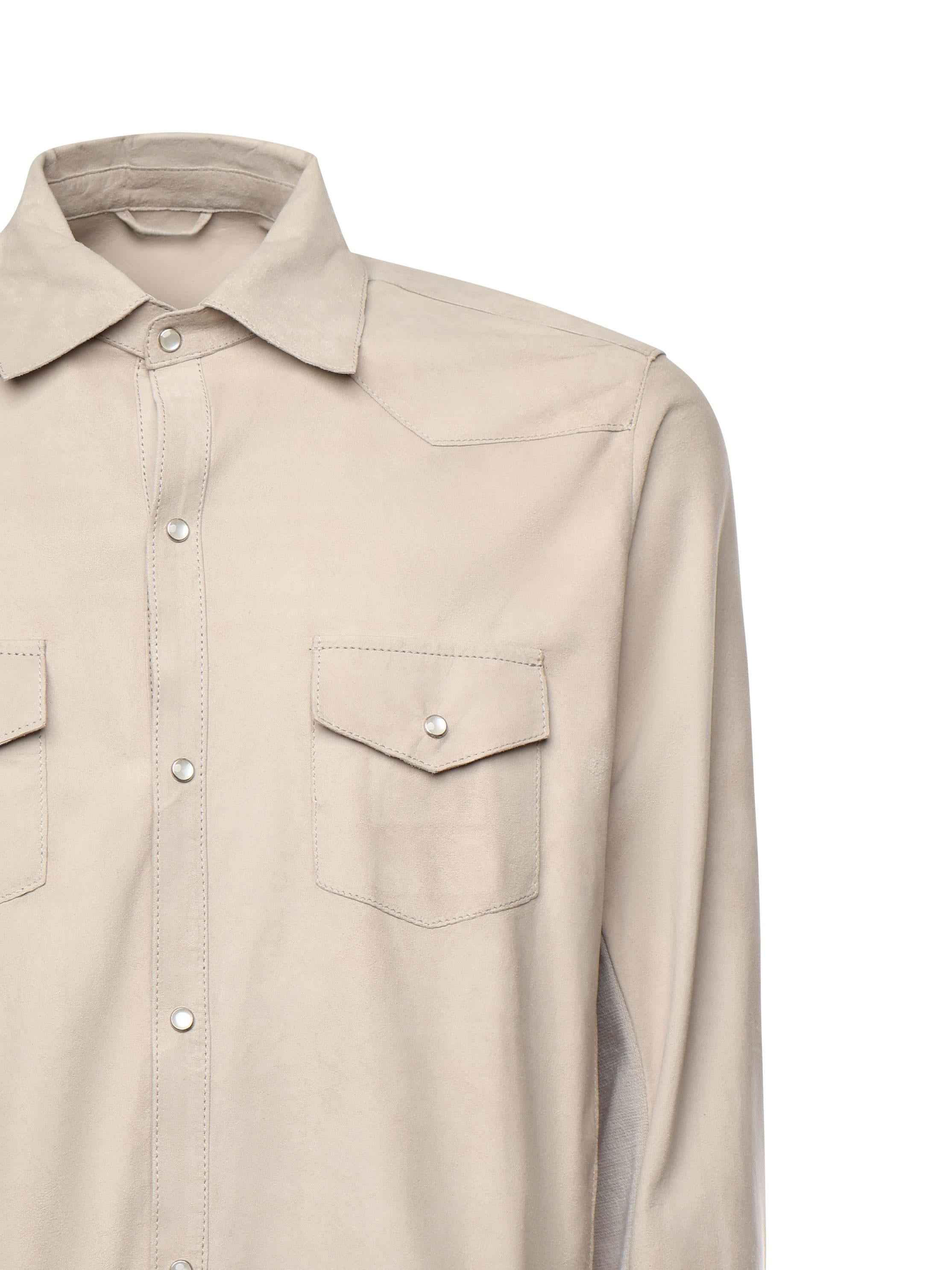 Camicia in pelle K75GBTK32PEL0K037 03-03 ELEVENTY 