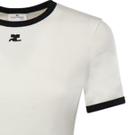 T-shirt in cotone VESJTS017JS0070 0098 COURREGES 