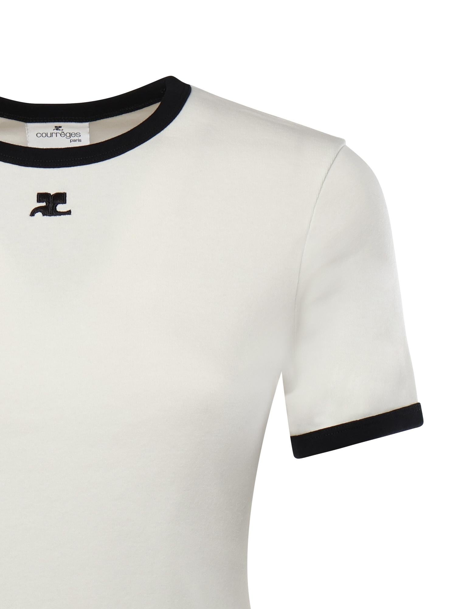 T-shirt in cotone VESJTS017JS0070 0098 COURREGES 