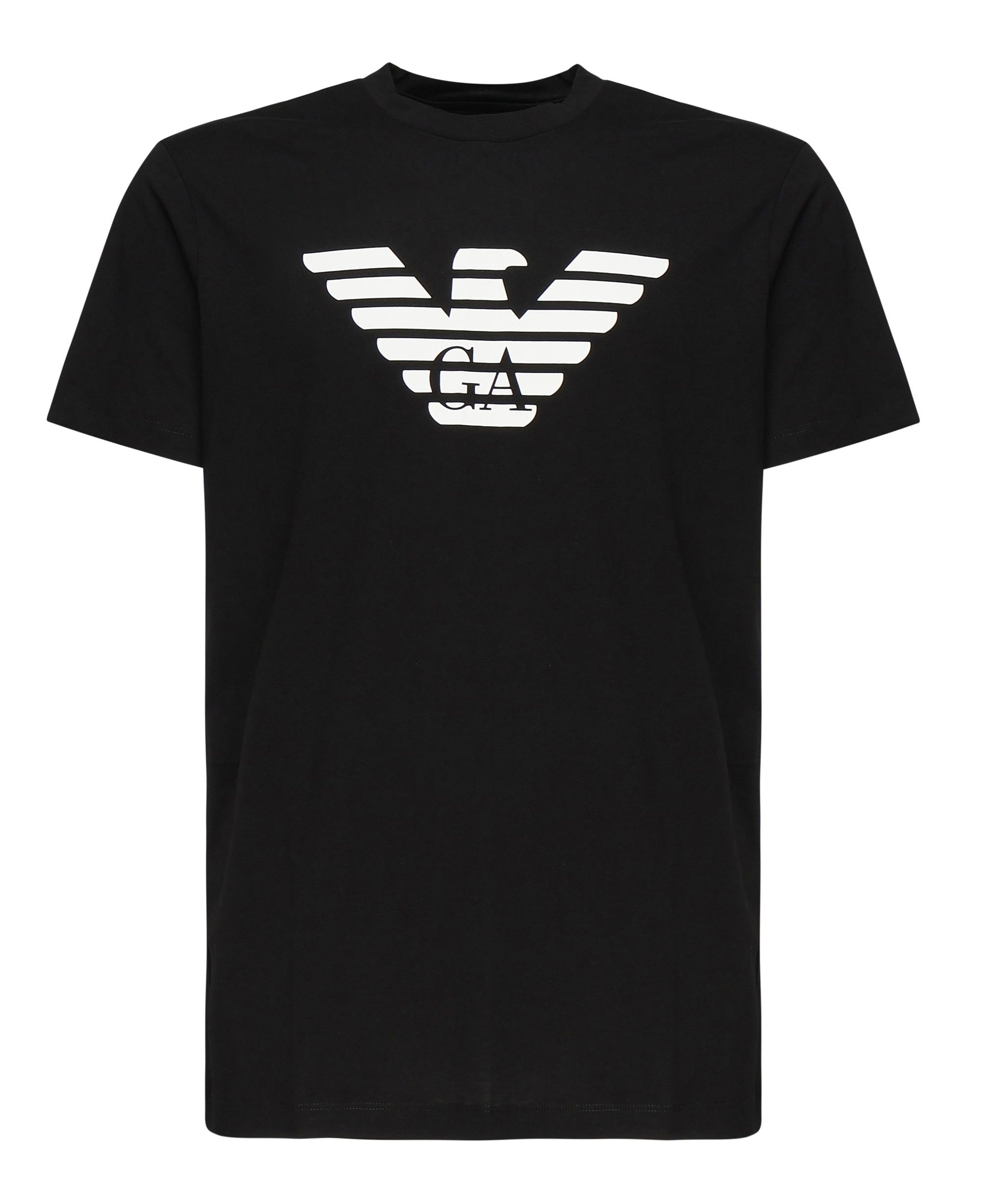 T-shirt in jersey con stampa logo 8N1TN5 1JPZZ0022 EMPORIO ARMANI 
