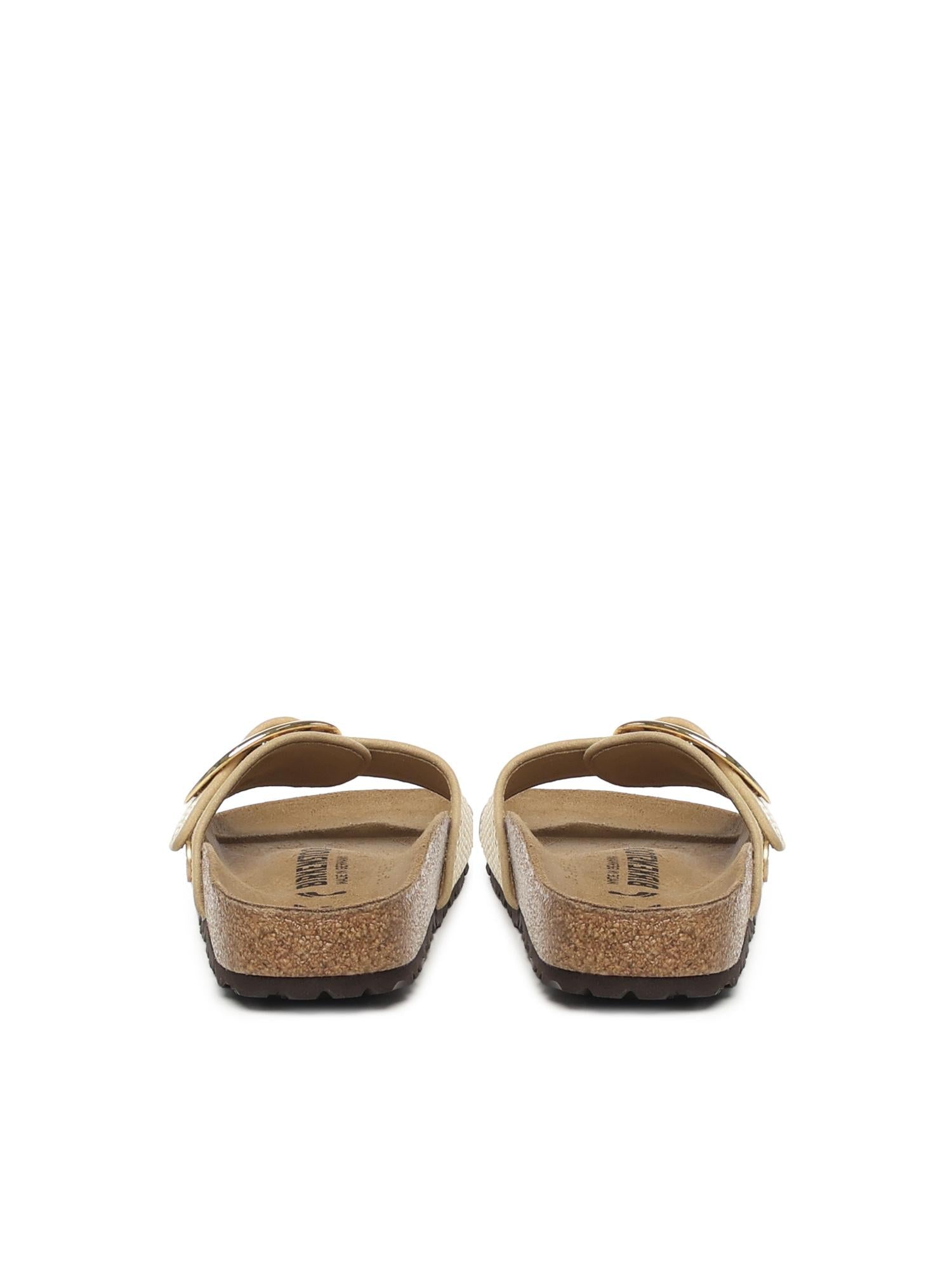 Sandali Madrid Big Buckle Raffia 1029035  BIRKENSTOCK 