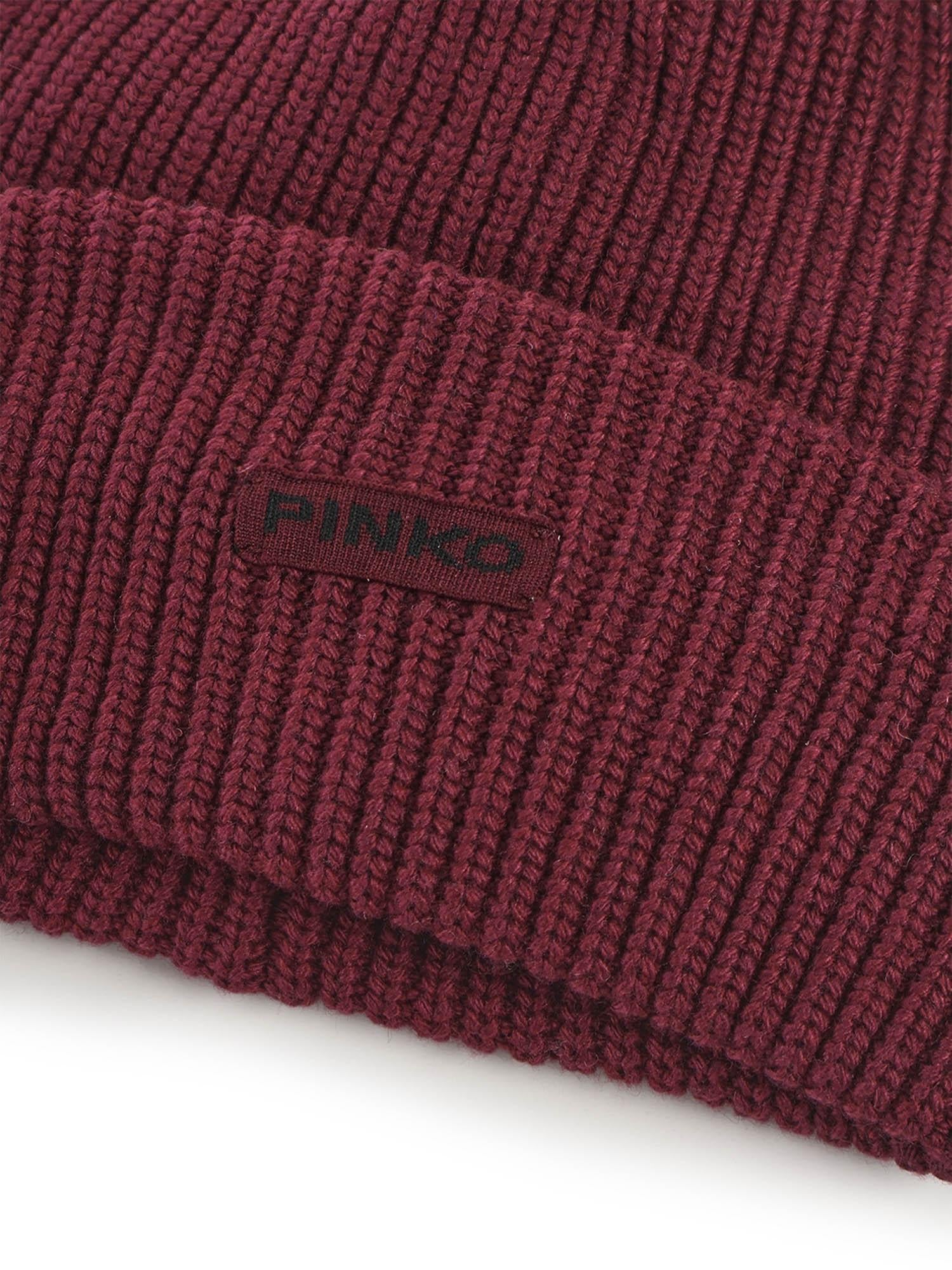 Berretto in misto lana cashmere e viscosa 105993 A2Z4R57 PINKO 