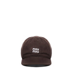 Cappello da baseball in denim 5HC369 2CR1F04FH MIU MIU 