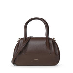 Mini bag Oyster in pelle OYSTER MINI DUFFLE PEBBLE GRAIN LEATHER  YUZEFI 