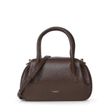 Mini bag Oyster in pelle OYSTER MINI DUFFLE PEBBLE GRAIN LEATHER  YUZEFI 