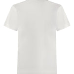 T-shirt con ricamo logo Love Birds in cristalli<BR/> 103320 A2RNZ05 PINKO 