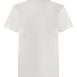 T-shirt con ricamo logo Love Birds in cristalli<BR/> 103320 A2RNZ05 PINKO 