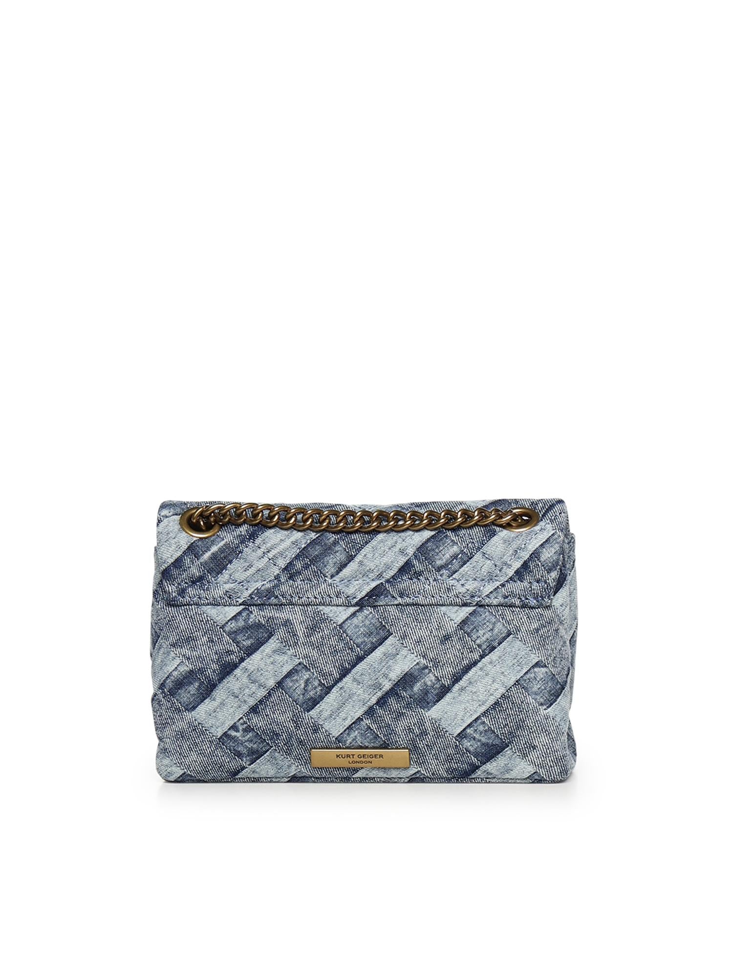 Mini bag Kensington in denim 8885588669 DENIM/DENIM KURT GEIGER 