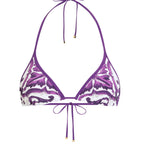 Bikini a triangolo con stampa maiolica O8A02J ONO19IP3TN DOLCE & GABBANA 