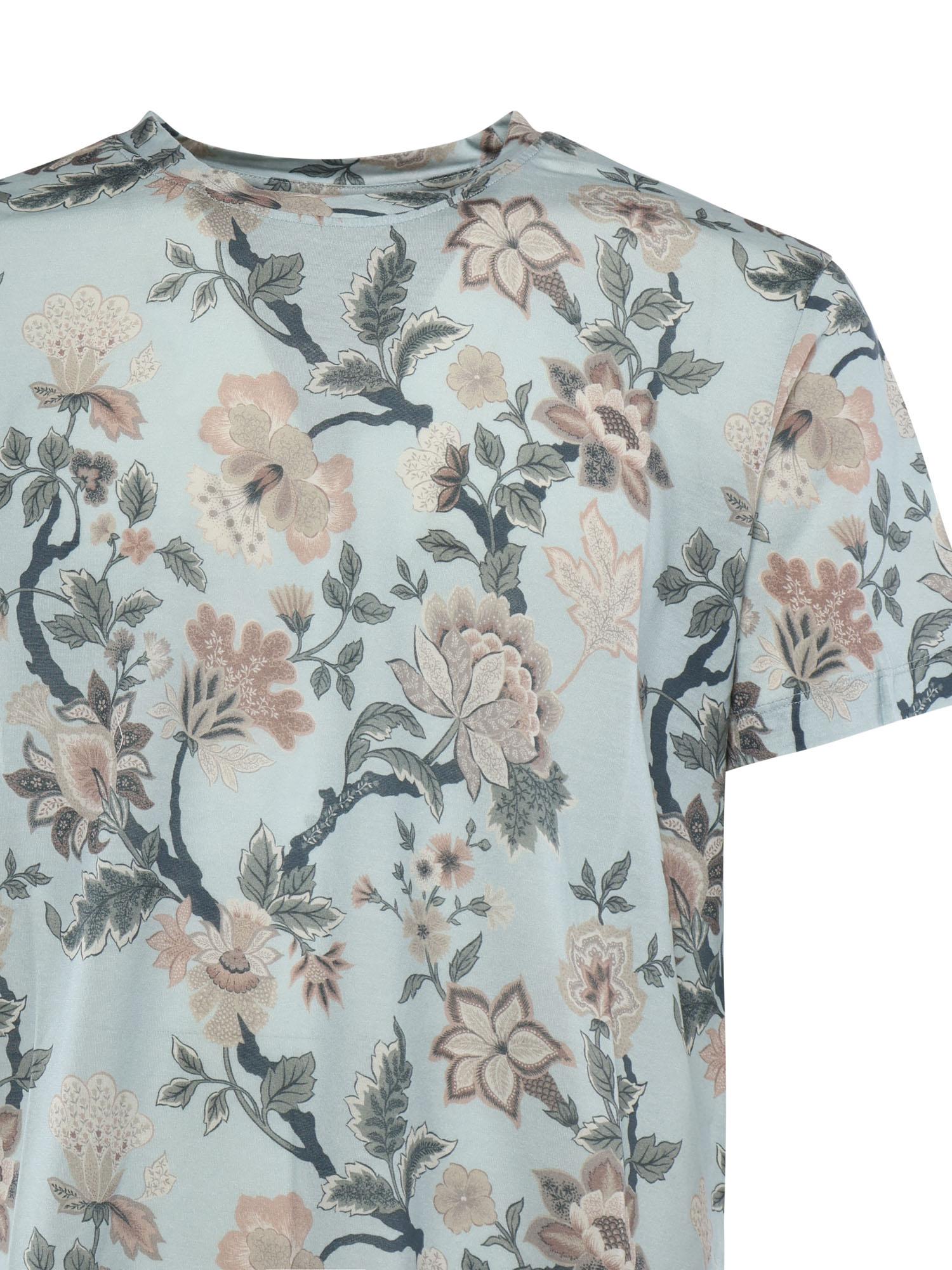T-shirt con stampa floreale MRMA0002 AK946X0880 ETRO 
