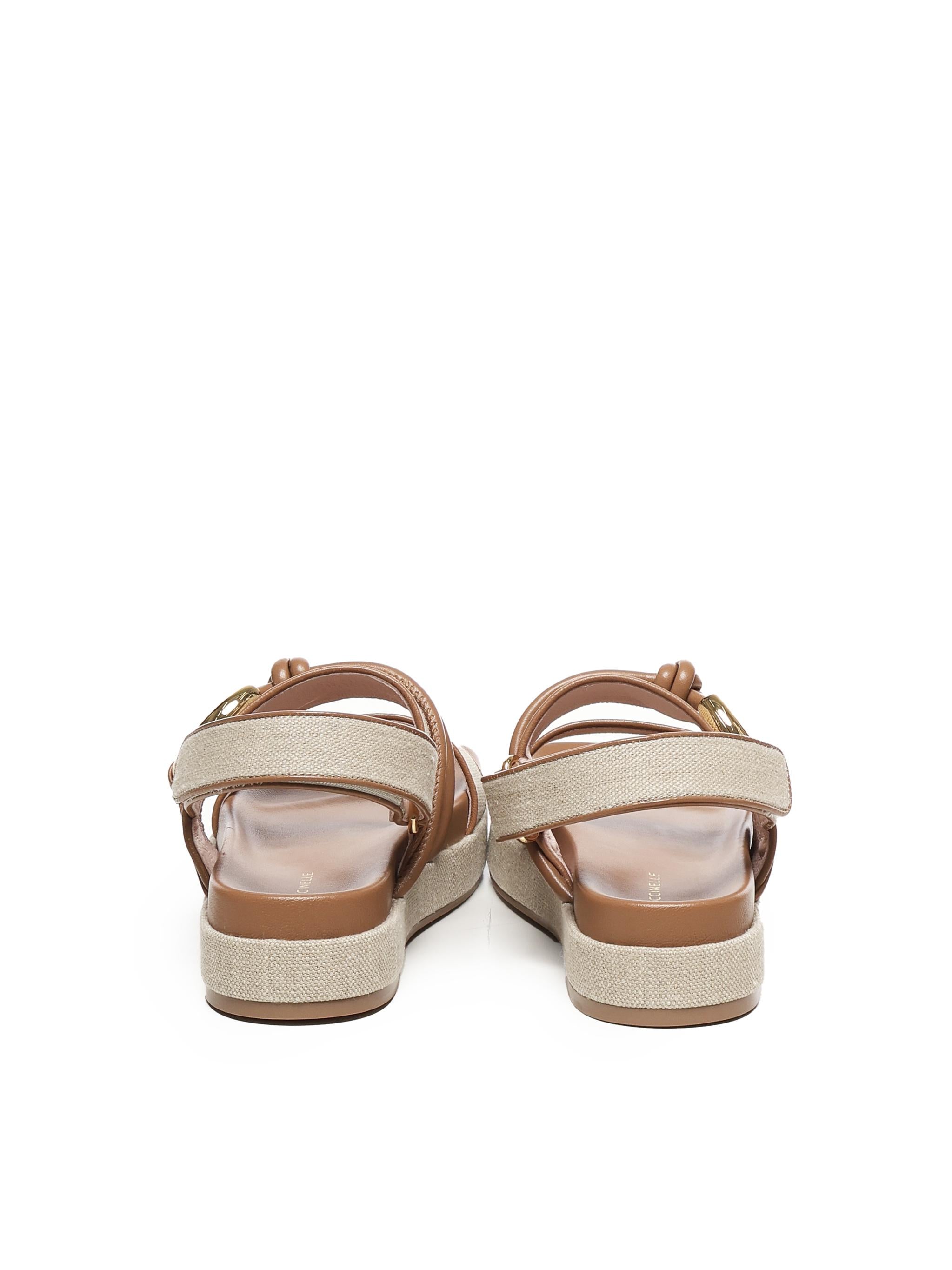 Sandali Platform Carmy Canvas E4SGI180101 552 COCCINELLE 