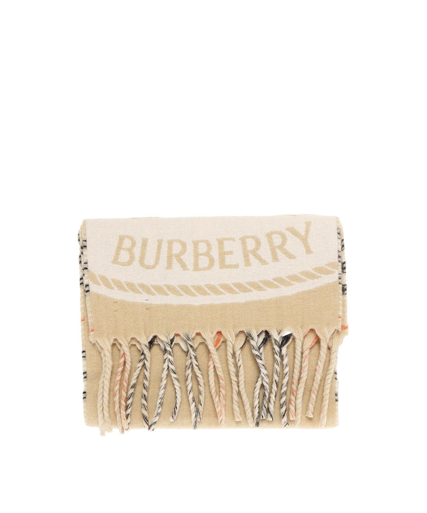 Sciarpa reversibile con logo 8109751 A2021 BURBERRY 