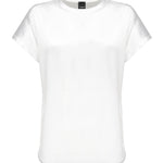 T-shirt in satin<BR/> 100100 A2JRZ05 PINKO 