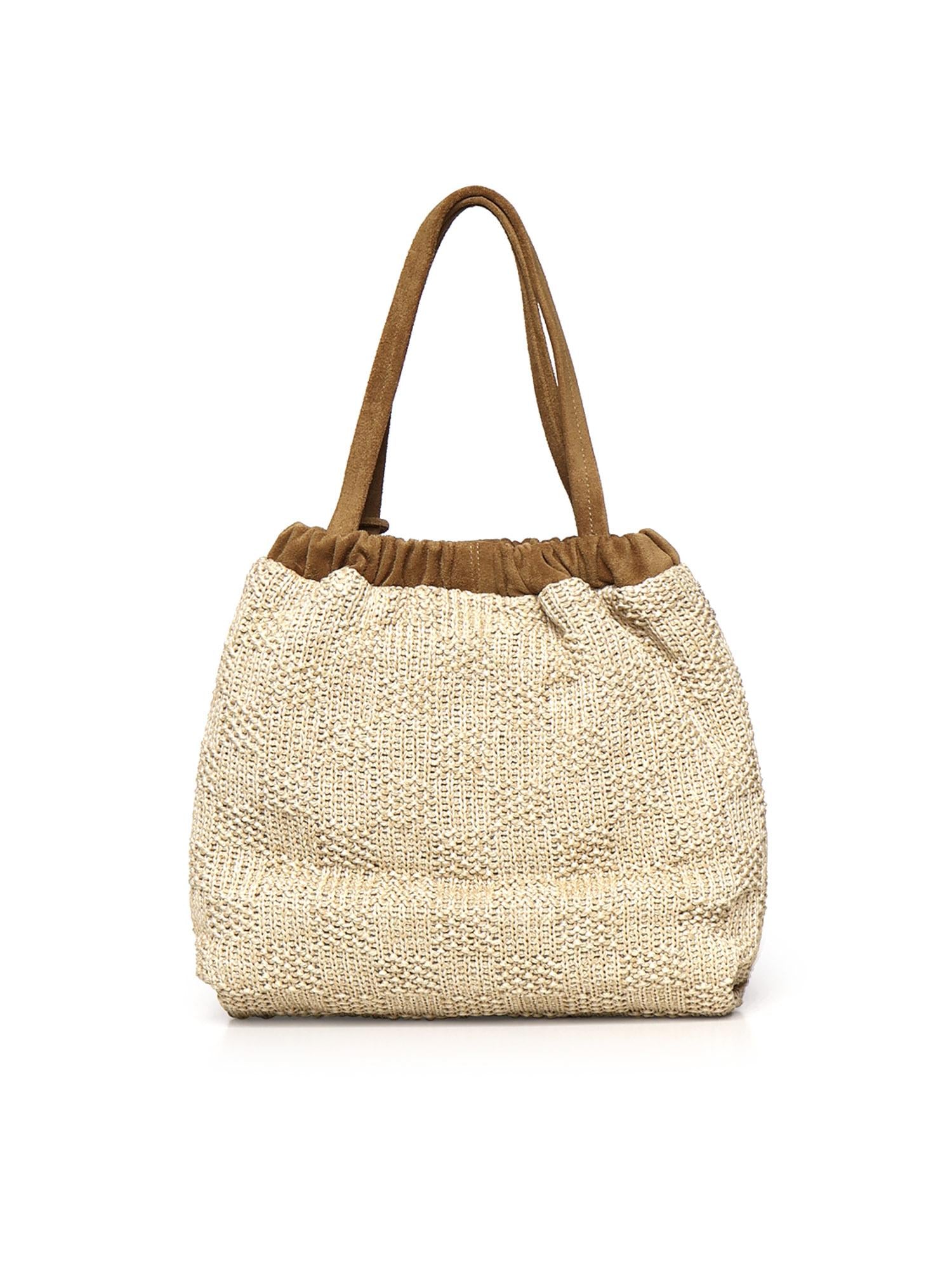 Borsa tote Cristina in rafia 2S6HTT025H02 255 MARC JACOBS 