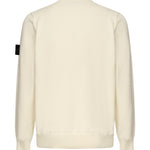 Maglione girocollo con cuciture overlock e costine K1S155100053 S00B2V0093 STONE ISLAND 