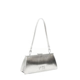Clutch Crow Sports metallizzata 73BS7Q302 CROWARGENTO V° 73 