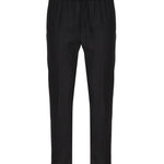 Pantaloni stile tuta gamba dritta in lana vergine K10K109956 -BEH CALVIN KLEIN 