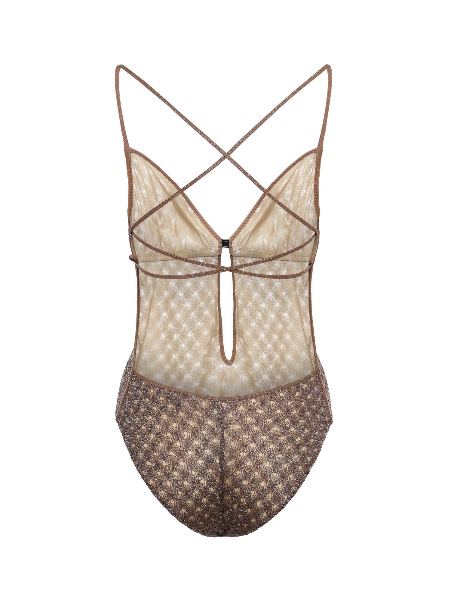 Costume intero in viscosa lamé MS26SP0L BR014DS80EE MISSONI 