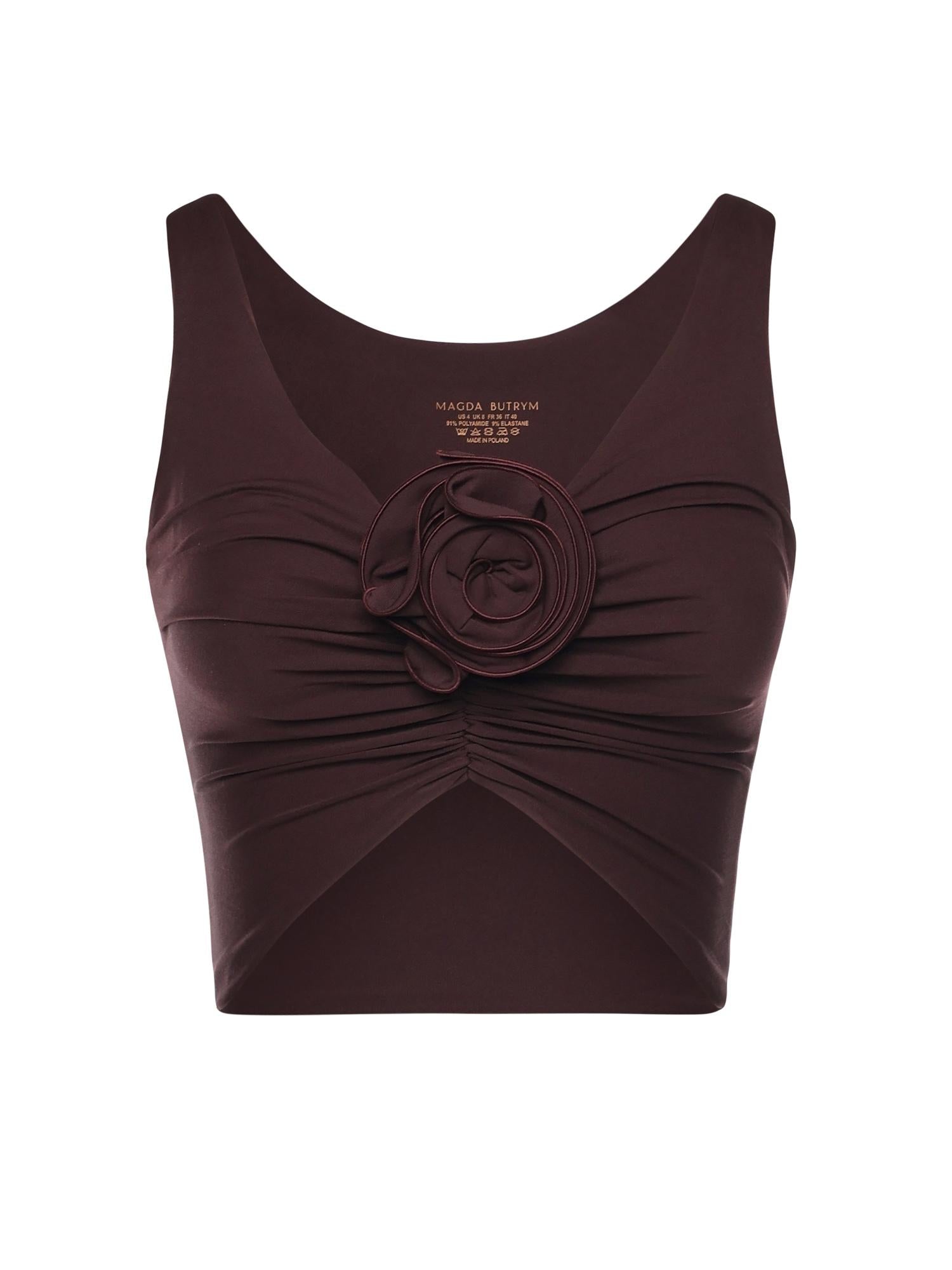 Top annodato in misto nylon 604426  MAGDA BUTRYM 