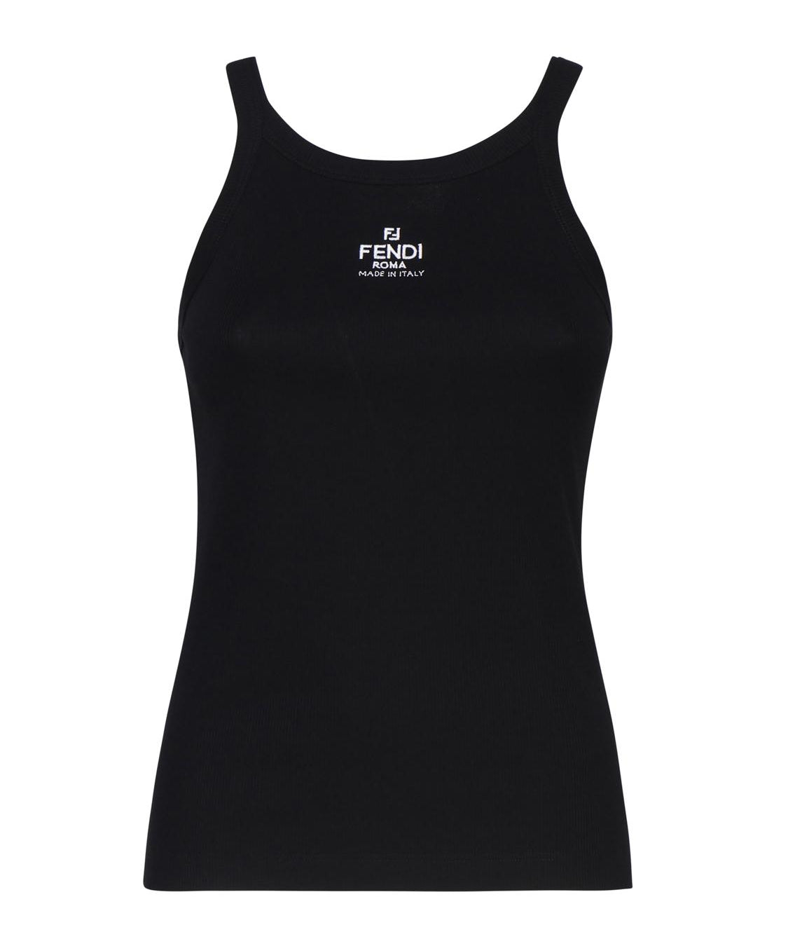 Top a costine in cotone FS7966 ANQMF0GME FENDI 