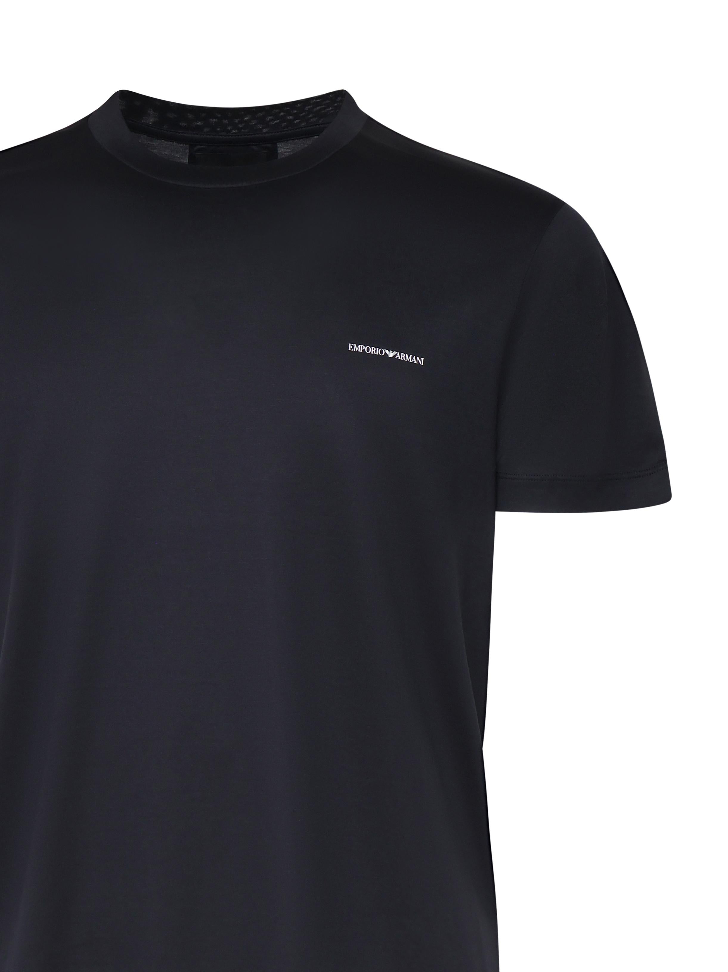 T-shirt con stampa logo 8N1TD8 1JUVZ0920 EMPORIO ARMANI 
