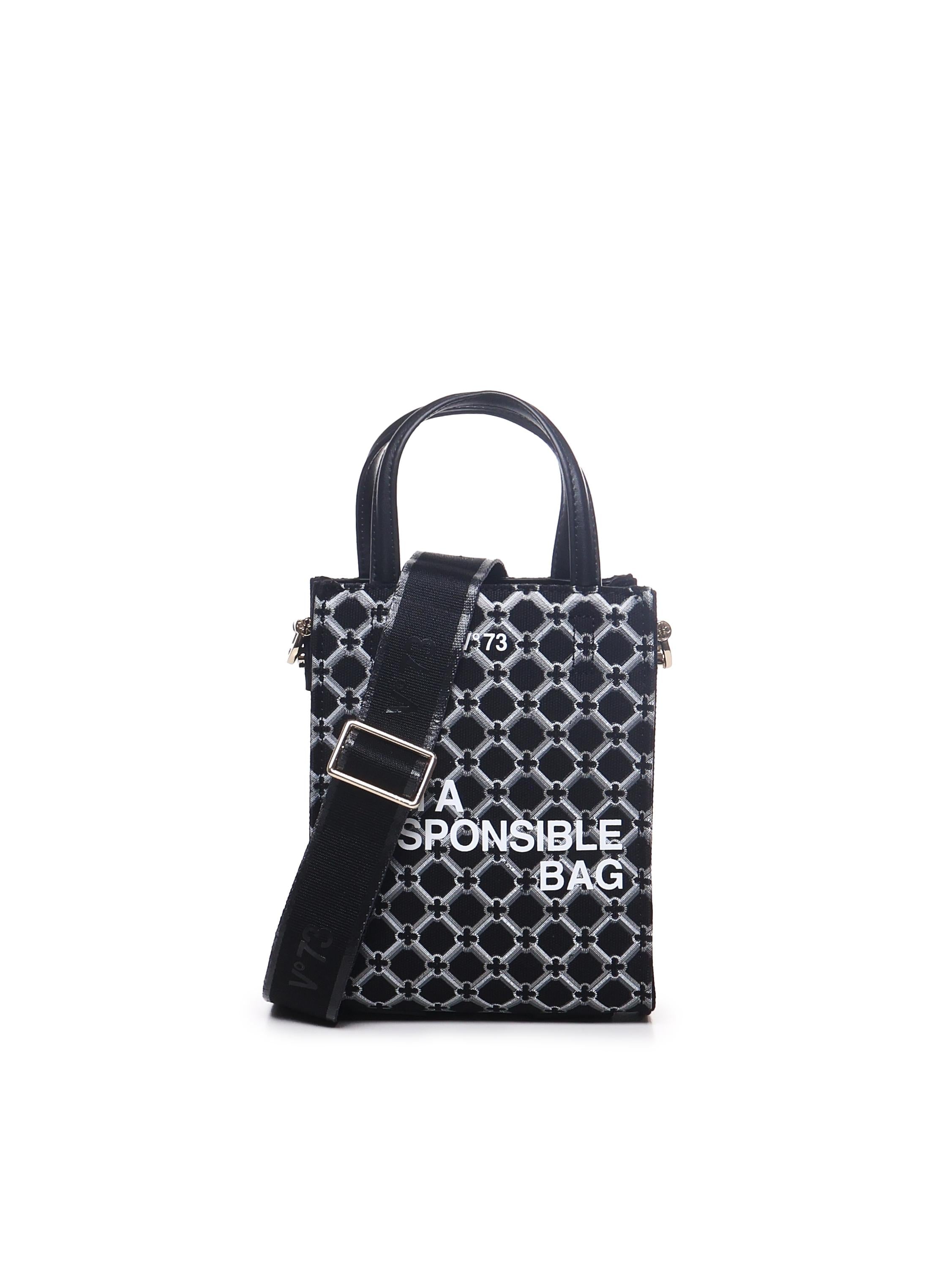 Shopping bag Responsibility 73BS7Q903 RESPONSIBILITY LOGONERO V° 73 
