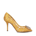 Décolleté in pizzo Bellucci Taormina con cristalli CD0101 AL19880211 DOLCE & GABBANA 