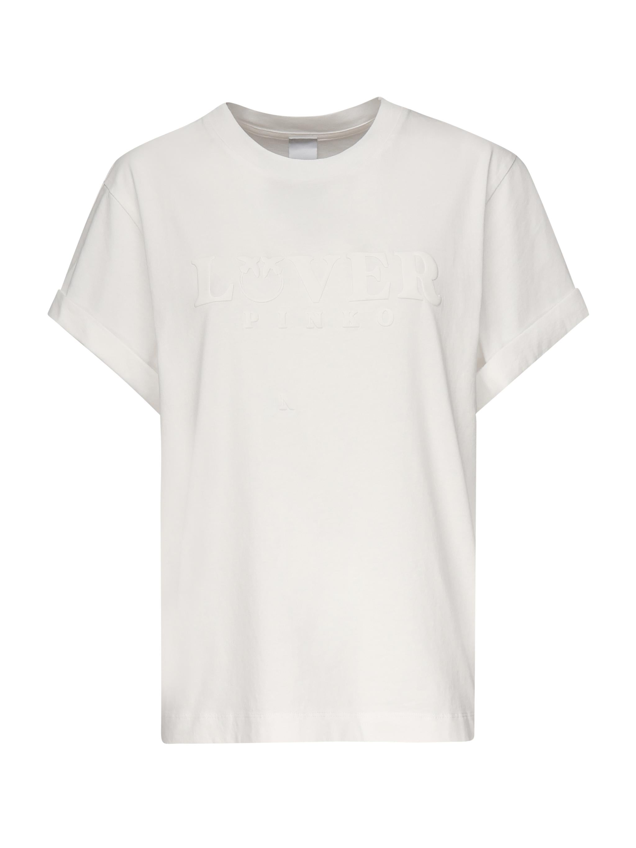 T-shirt con stampa 104605 A2D1Z05 PINKO 