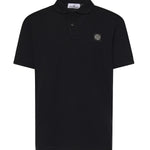 Polo in cotone con logo L1S152200008 S0017V0029 STONE ISLAND 