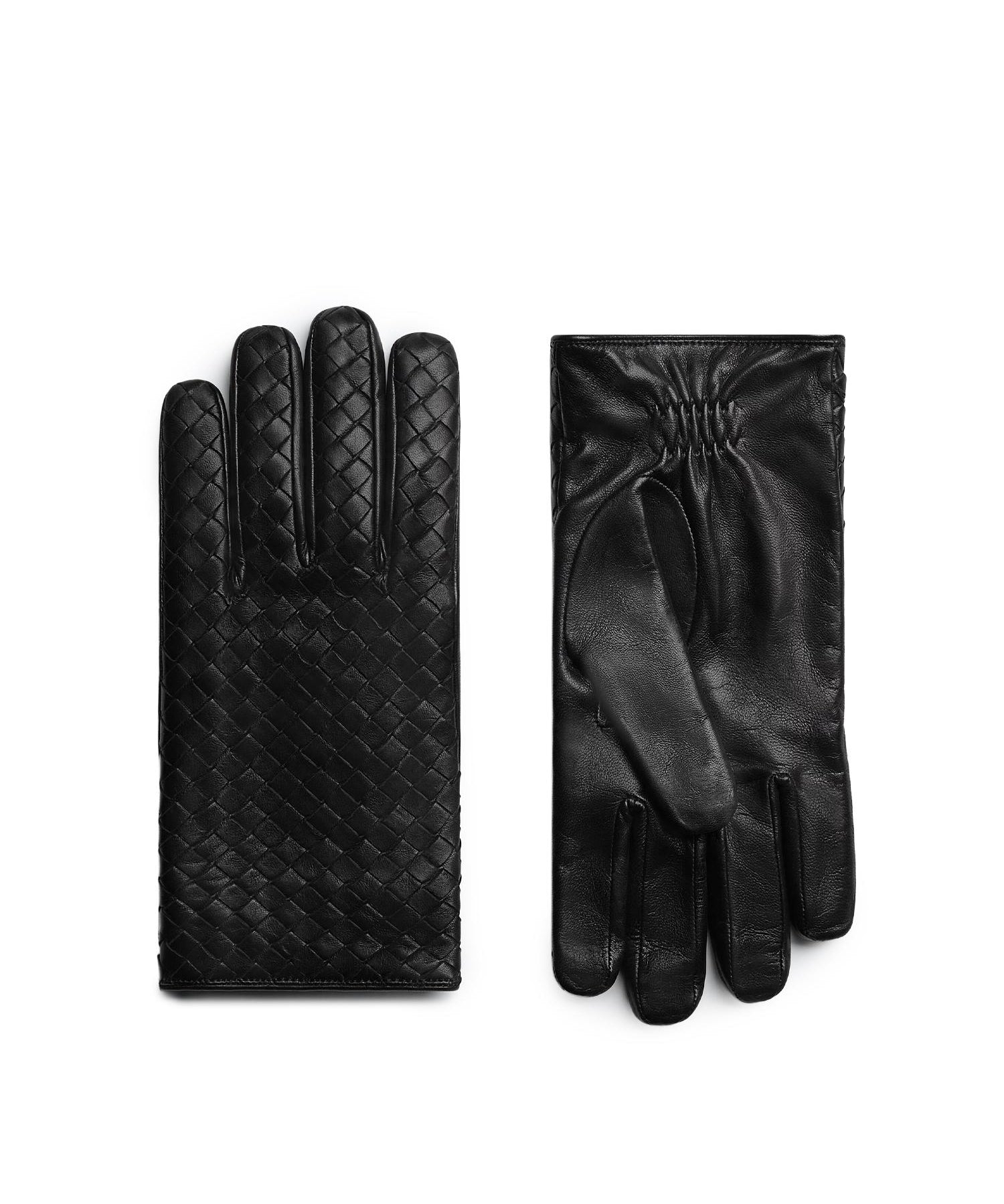 Guanti in pelle Intrecciato 804439 V01711000 BOTTEGA VENETA 
