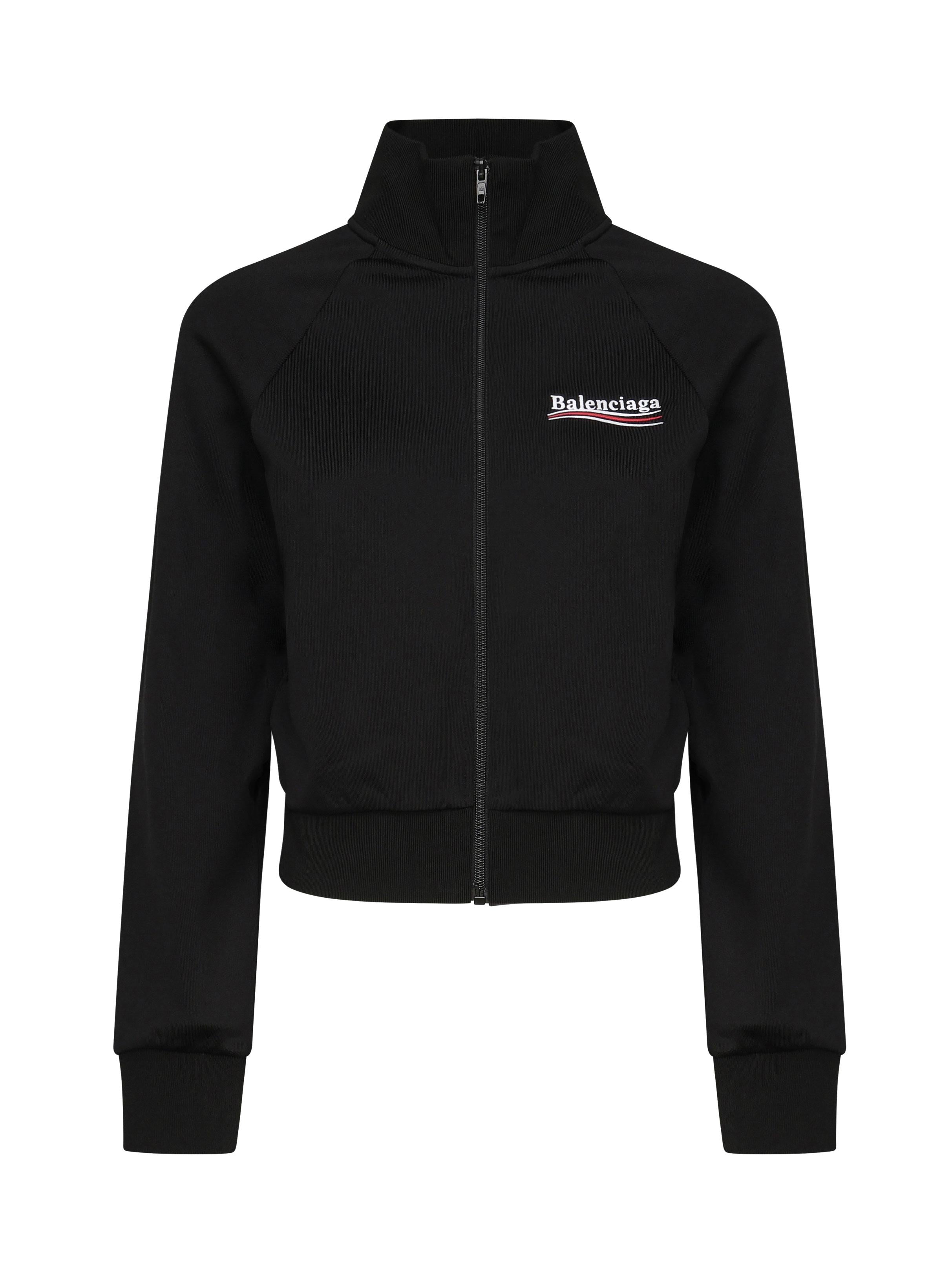 Giacca aderente con cerniera<BR/> 818505 TRVE21089 BALENCIAGA 