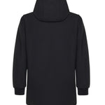 Parka con cappuccio e logo HE9440013 NERO HESKIMO 