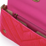 Borsa Love Click Horizontal mini in velluto 100068 A17GQ83Q PINKO 