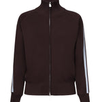 Felpa con zip e logo<BR/> 105391 A2FQR57 PINKO 