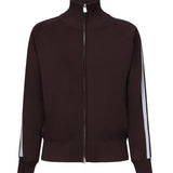 Felpa con zip e logo<BR/> 105391 A2FQR57 PINKO 
