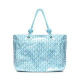 Shopper Aruba in PVC BYBS38A01A TURQUOISE BY BYBLOS 