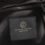 Bomber Varsity in nappa e tessuto VARSITY NAPPANERO GIULIANO GALIANO 